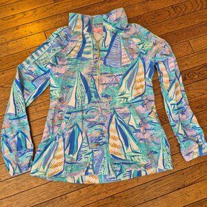 Lilly Pulitzer Popover Half Zip - Like New